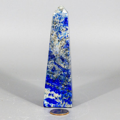 Lapis Lazuli Obelisk Tower – Lapis Lazuli 362g - 5.35"Hx 1.50"W Towers