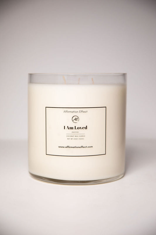 Jasmine Coconut Wax Candle 60oz - I Am Loved – Candles