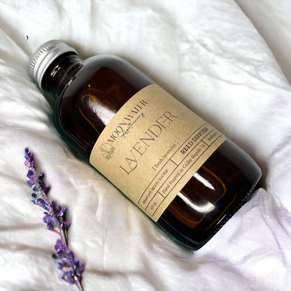 Lavender - REED DIFFUSER, Calming Aromatherapy Scent
