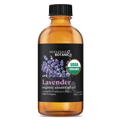 Organic Lavender Essential Oil – 8 oz Organic_Essential_Oil
