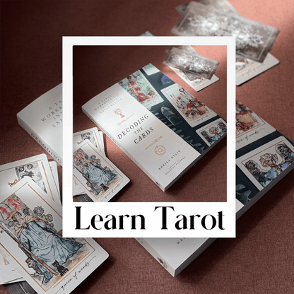 LEARN TAROT BUNDLE - Modern Hue Tarot Deck & Decoding the Cards – Book