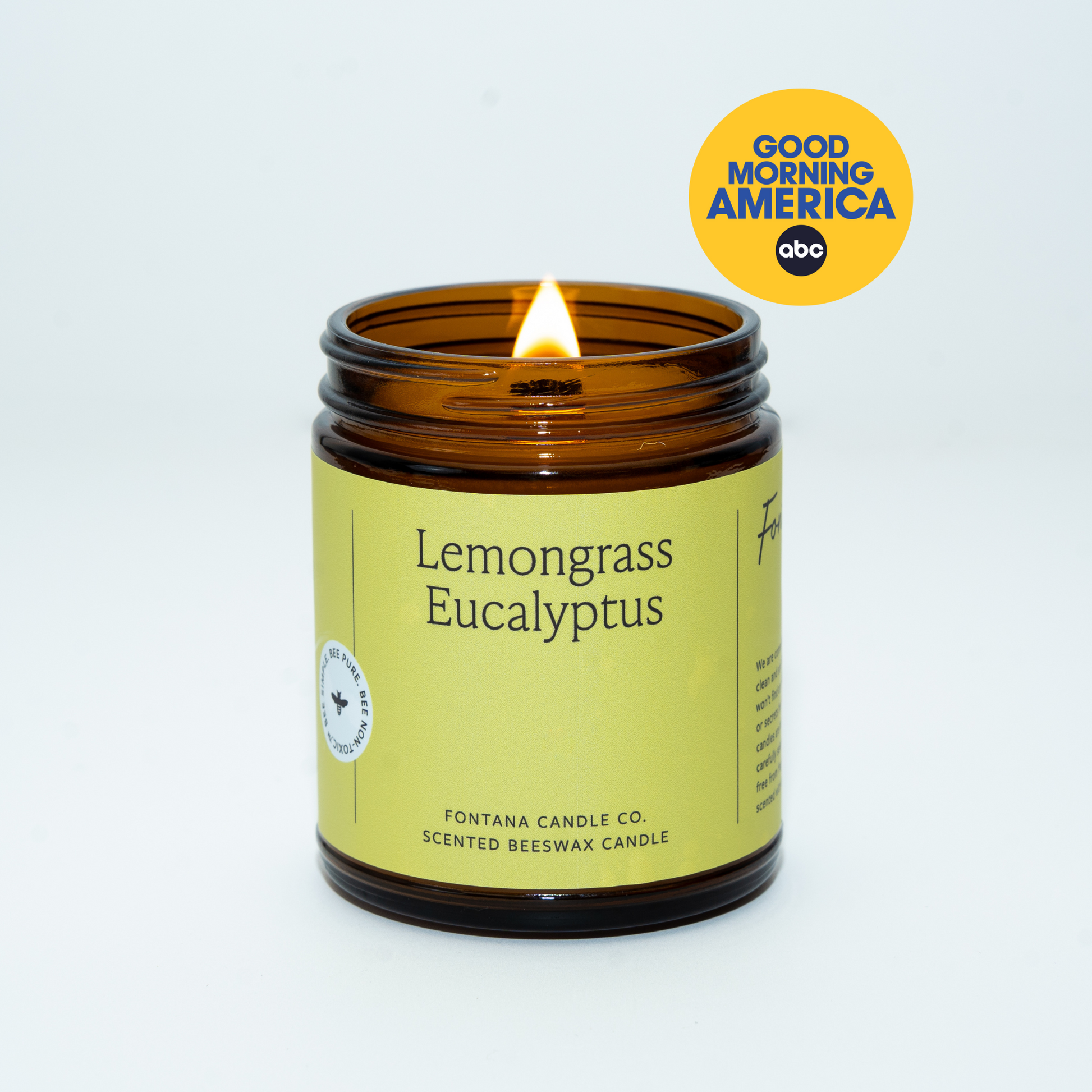 Lemongrass Eucalyptus Jar Candle – Candles