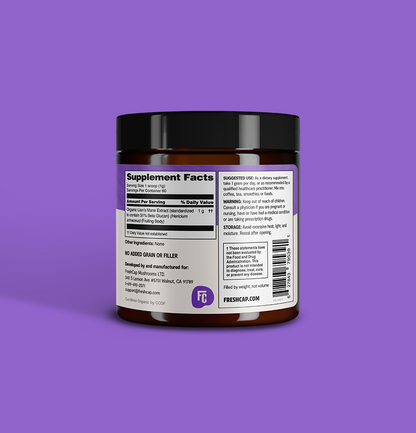 Lion's Mane Mushroom Extract Powder – 14,000mg Triple-Extract for Focus