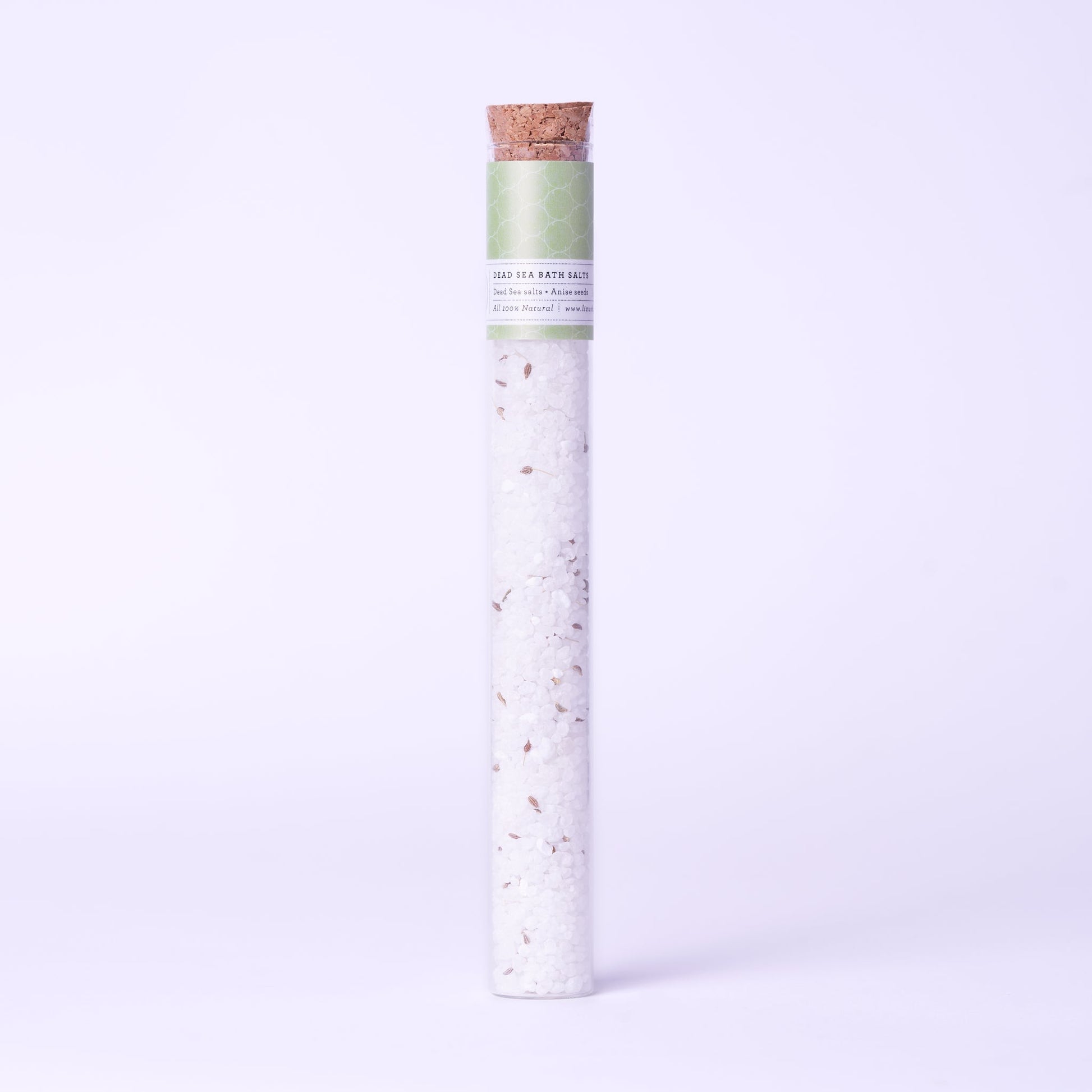 Natural Bath Salts Gift set in 8 Glass Tubes, Luxurious Bath Experience – FAVORS