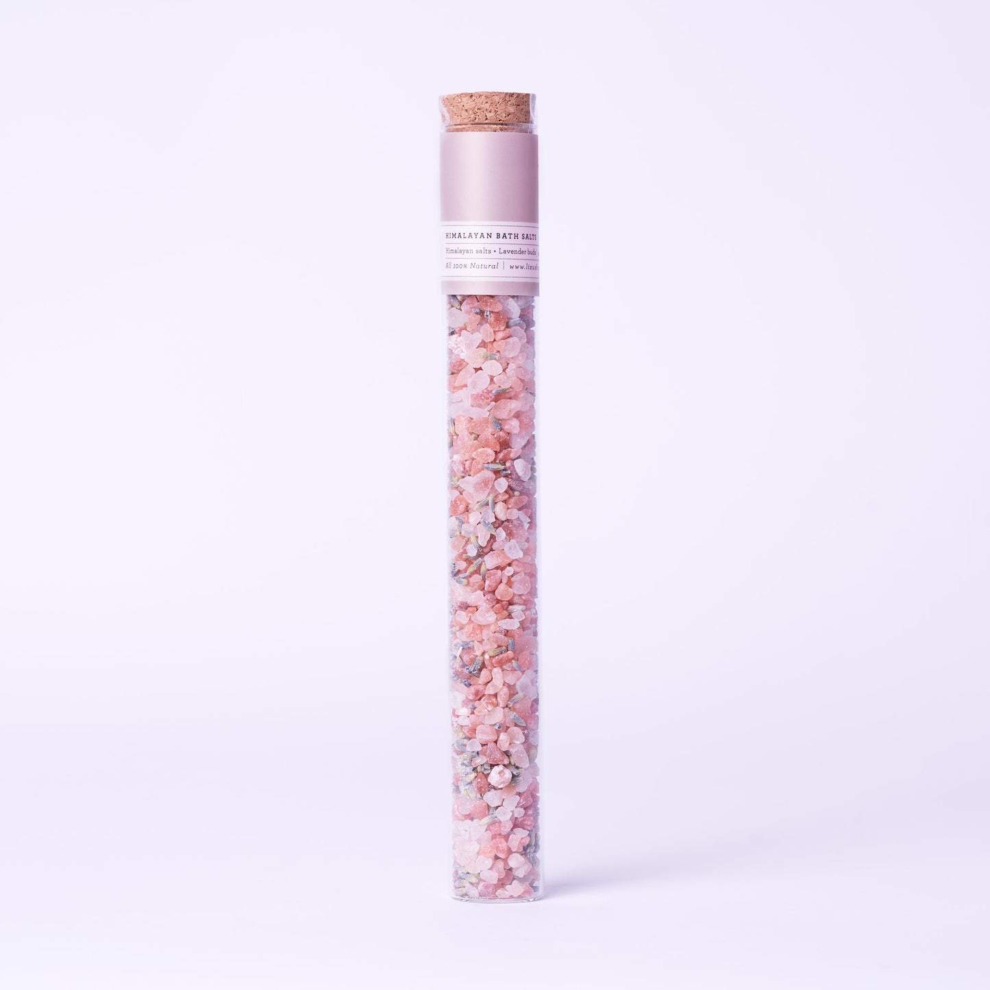 Natural Bath Salts Gift set in 8 Glass Tubes, Luxurious Bath Experience – FAVORS