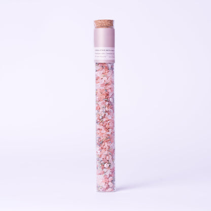 Natural Bath Salts Gift set in 8 Glass Tubes, Luxurious Bath Experience – FAVORS