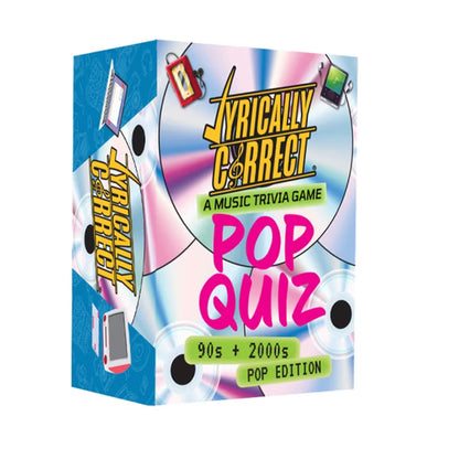 Lyrically Correct '90s & 2000s Pop Music Trivia Card Game