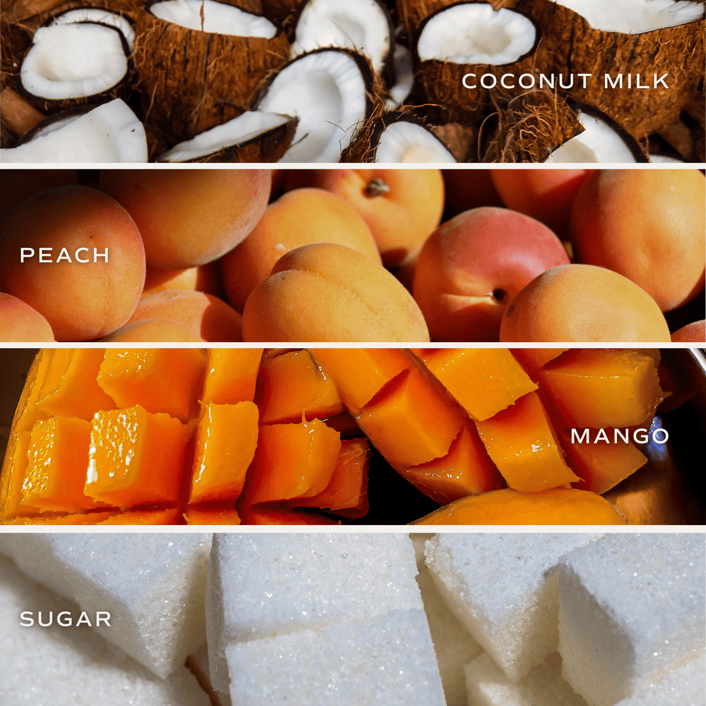 Mango and Coconut Tinted Glass Jar Reed Diffuser – Reed Diffusers