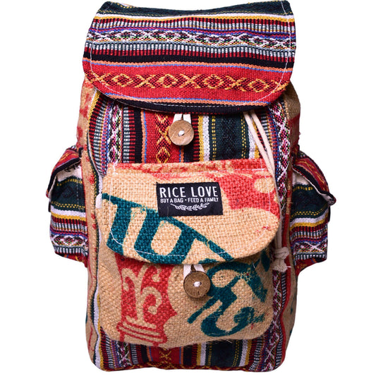 Mini Recycled Travel Backpack Delhi