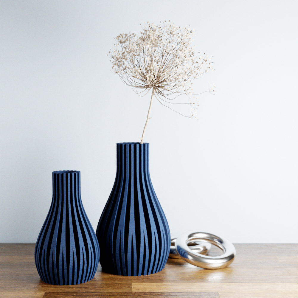 WILLOW Vase – Navy Blue Vase