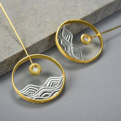 Moonlight 925 Silver Earrings