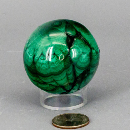 Malachite Sphere, Protective Healing Crystal – Spheres
