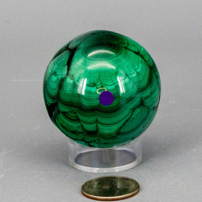 Malachite Sphere, Protective Healing Crystal – Spheres