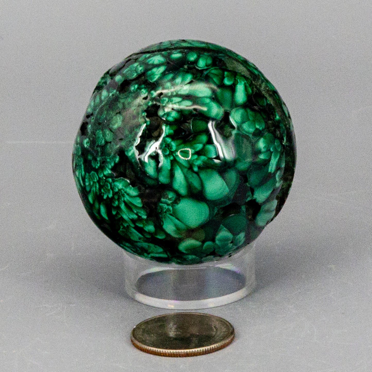 Malachite Sphere, Protective Healing Crystal – Spheres