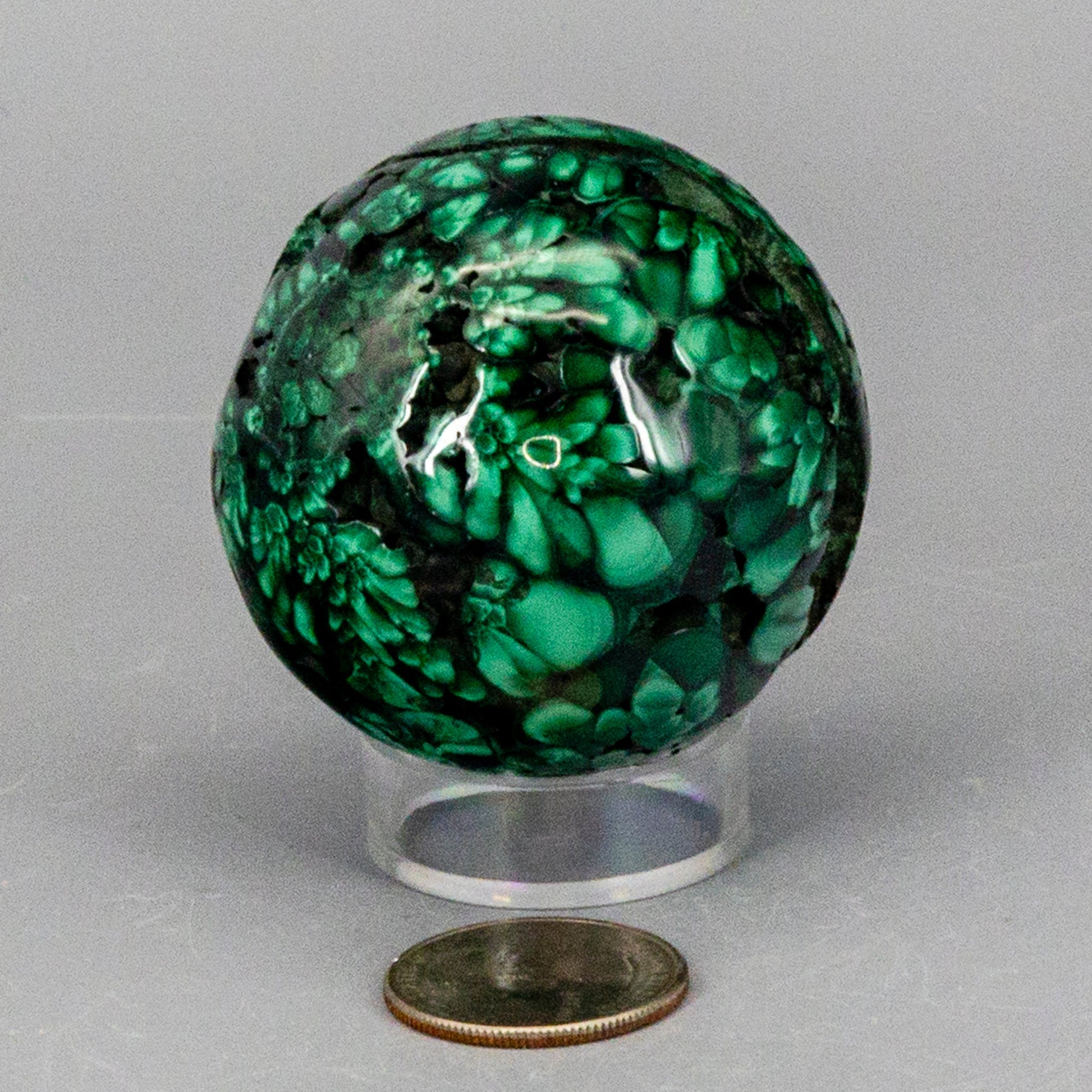 Malachite Sphere, Protective Healing Crystal – Spheres