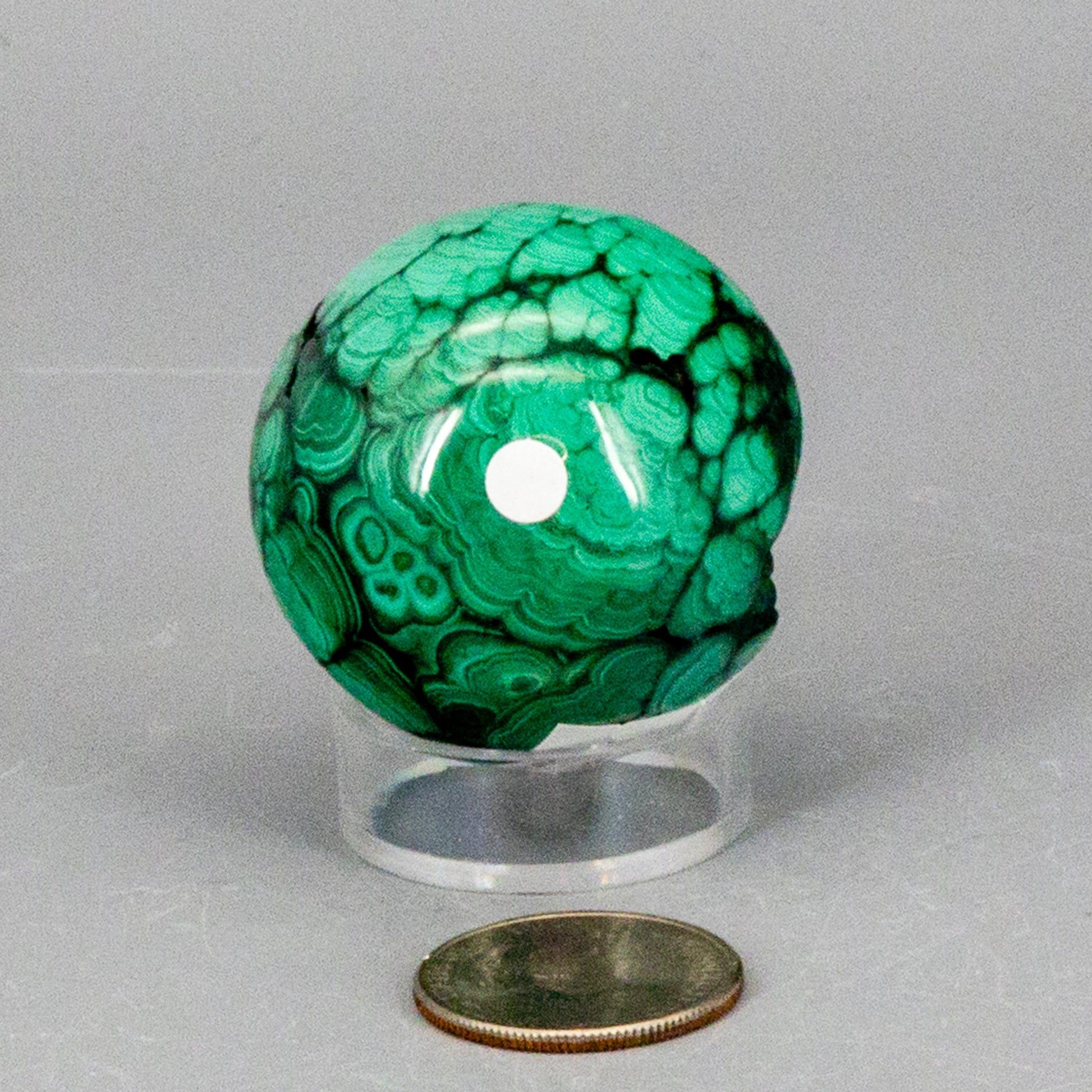 Malachite Sphere, Protective Healing Crystal – Spheres