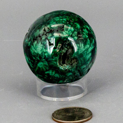 Malachite Sphere, Protective Healing Crystal – Spheres