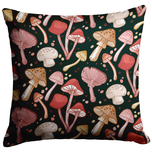 Mushroom - Throw Pillow