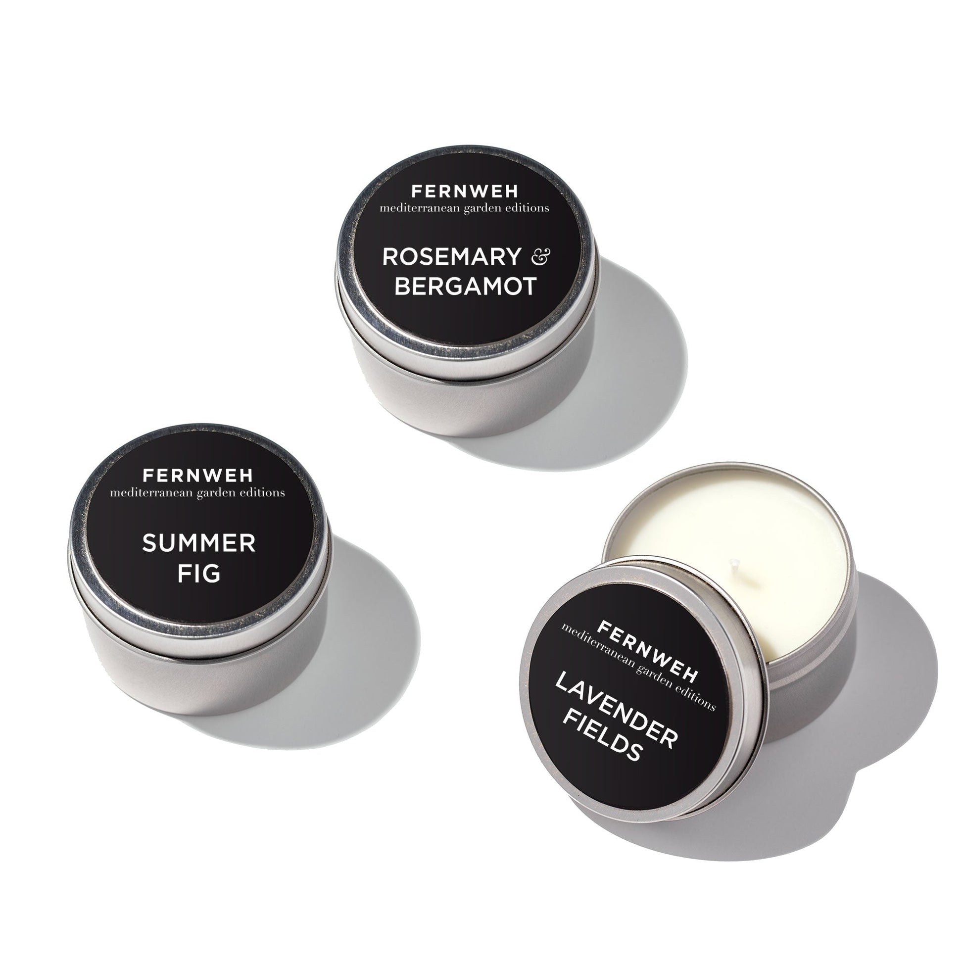 Lavender Fields Scented Soy Candle – Mediterranean Garden