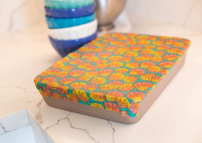 BULK ROLL Beeswax Wrap - Shells Print