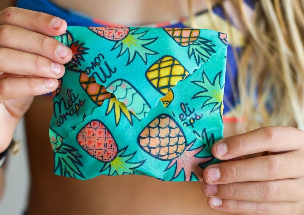 Beeswax Wrap Bulk Roll - Pineapple Print – Beeswax Rolls