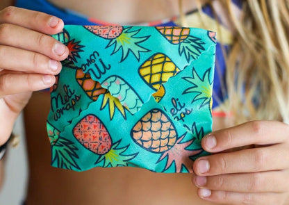 Beeswax Wrap Bulk Roll - Pineapple Print – Beeswax Rolls