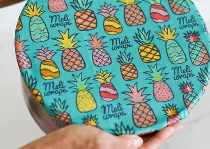 Beeswax Wrap Bulk Roll - Pineapple Print – Beeswax Rolls