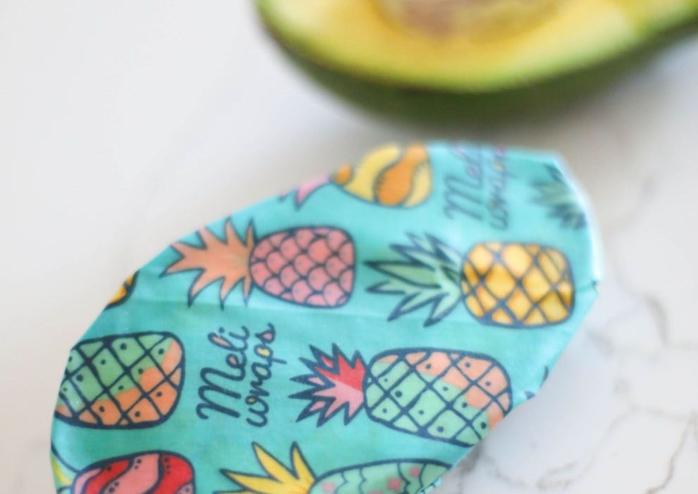Beeswax Wrap Bulk Roll - Pineapple Print – Beeswax Rolls