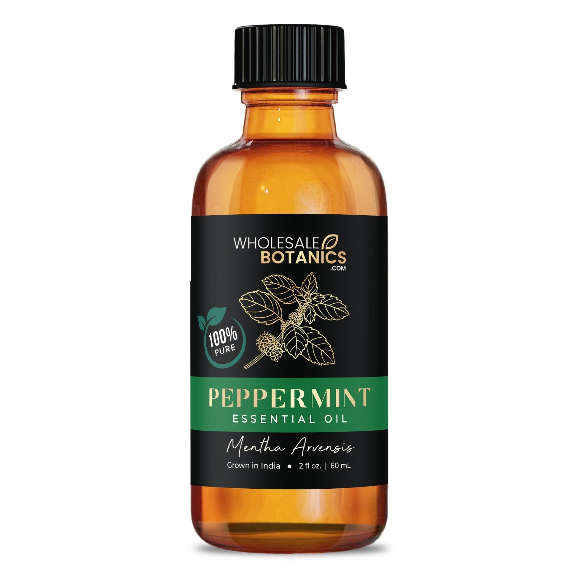 Peppermint Essential Oil – Mentha Arvensis 2 oz Essential_Oil