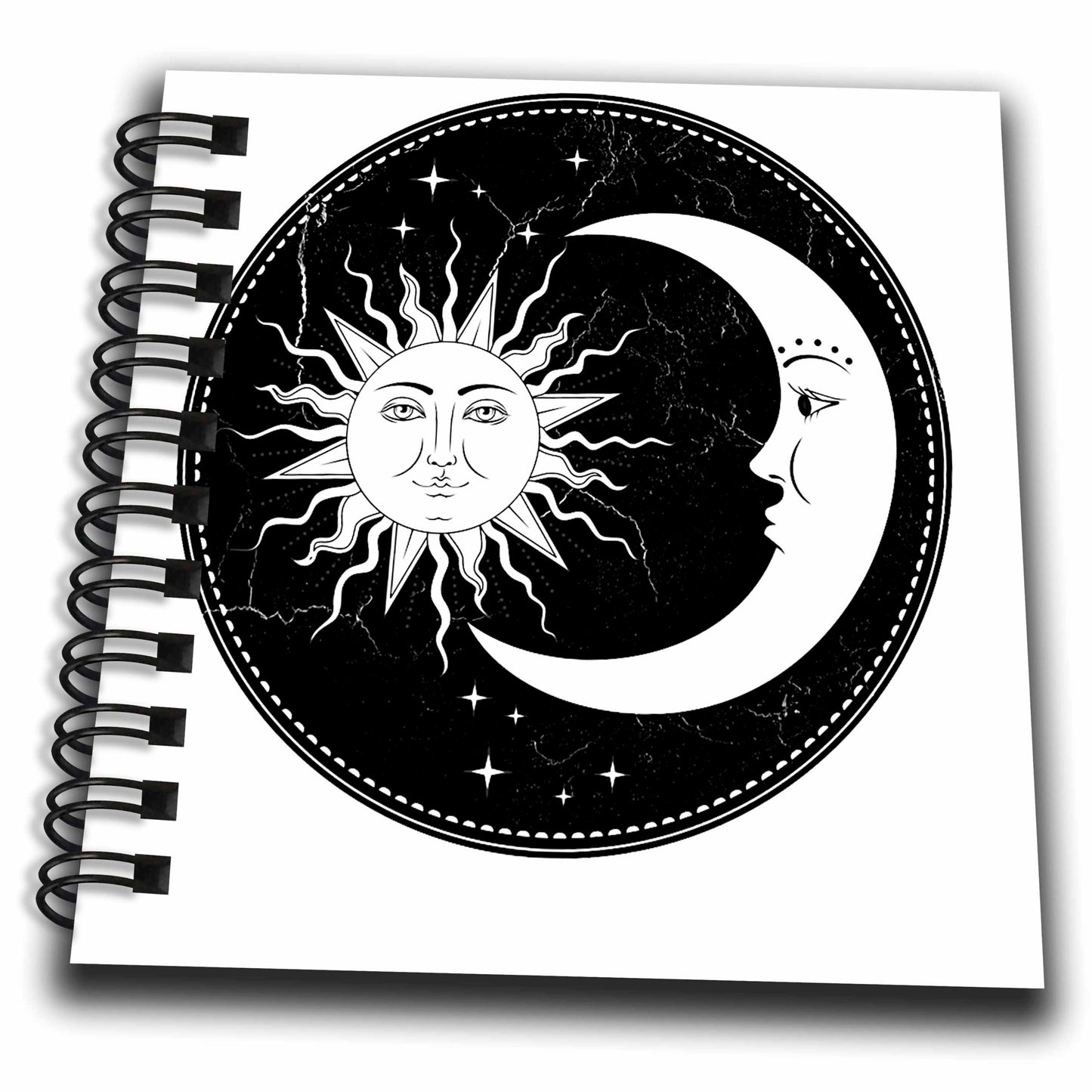 Sun & Moon blank journal