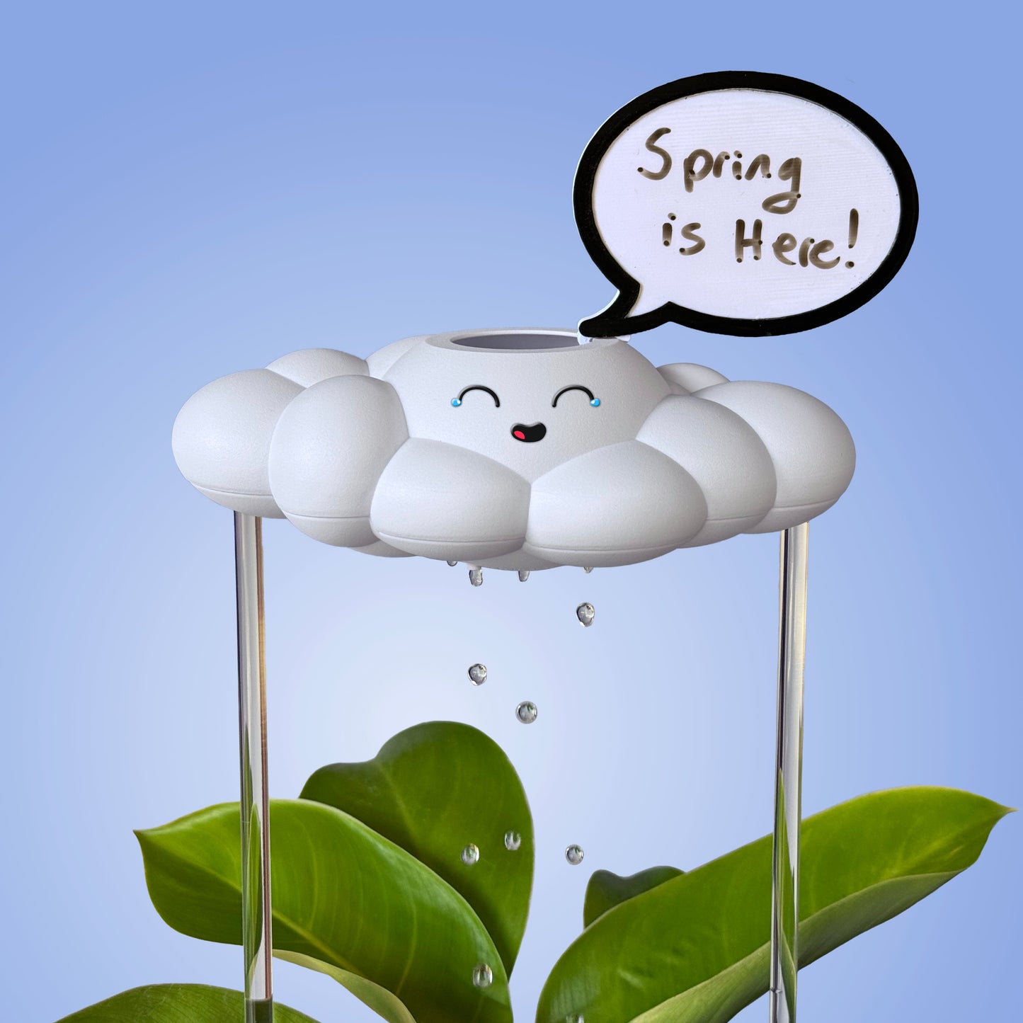 Misty Cloud Plant Waterer - Rain Cloud Planter – House Plant Accessory