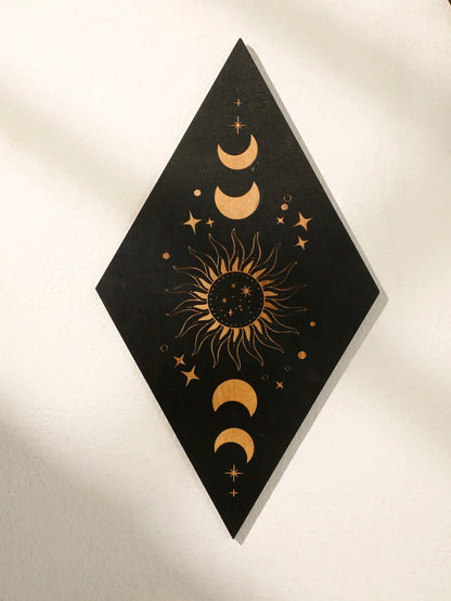 Wood Witchy Wall Plaques – home decor