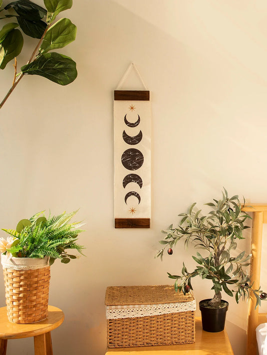 Butterfly & Moon Phase Banner Tapestry