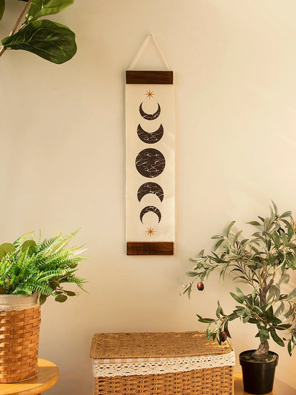 Butterfly & Moon Phase Banner Tapestry