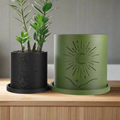 Moon Planter – 8 inch diameter Pots & Planters