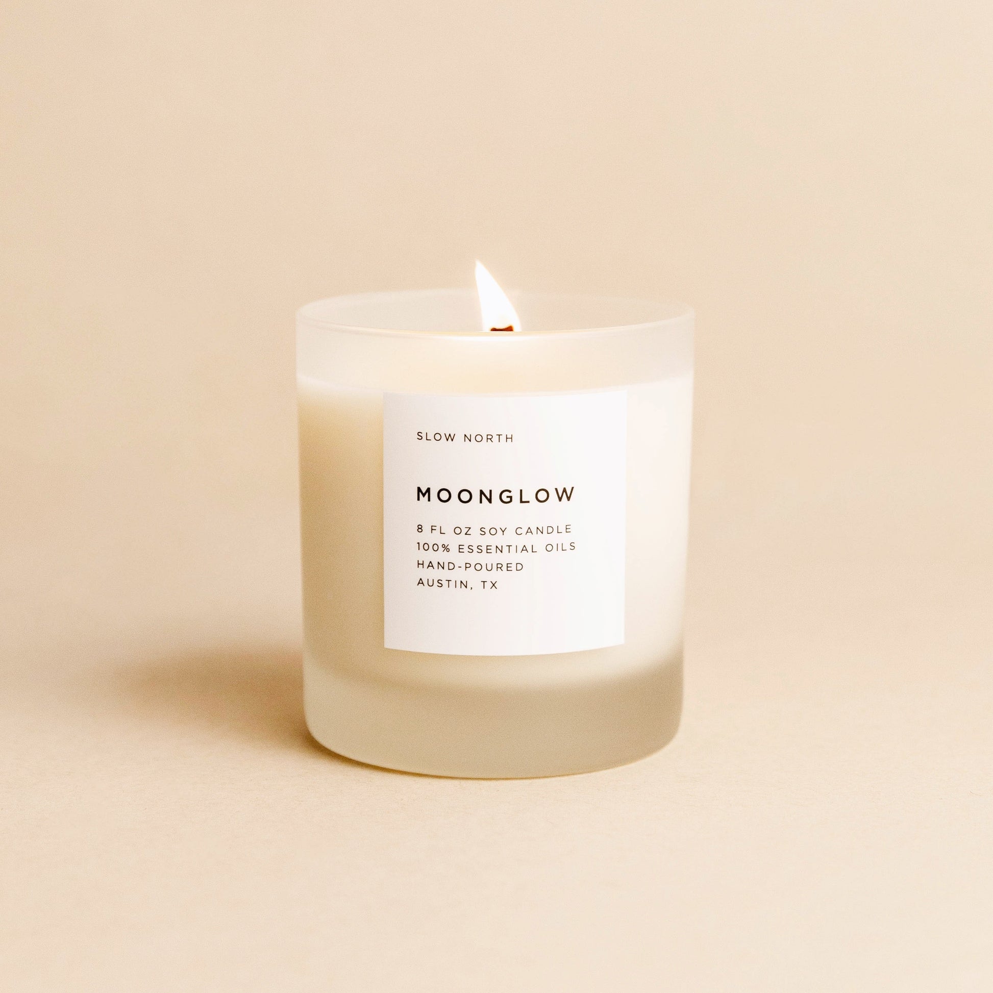 Moonglow - (Patchouli + Cinnamon + Black Pepper) – Frosted Candles
