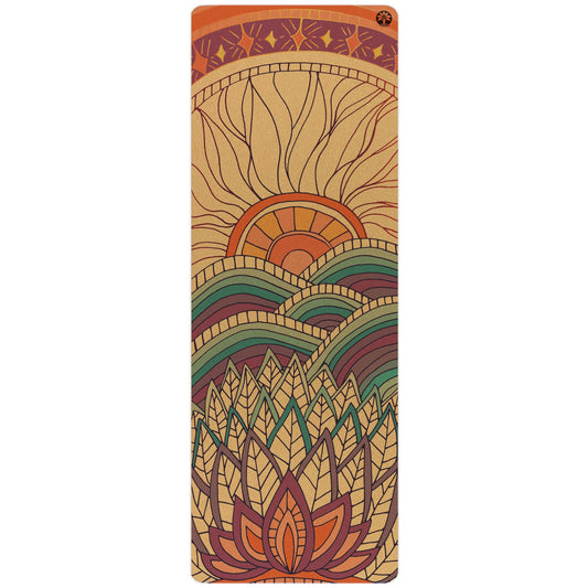 Cork Yoga Mat - Eco-Friendly Cushioned 72"x26" – Yoga & Pilates Mats