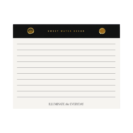 Small Gold Rivet Basic Notepad