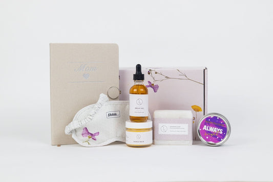 Pampering Mother’s Day Gift Box – Handmade Natural Skincare & Spa Kit – No Gift set for mom