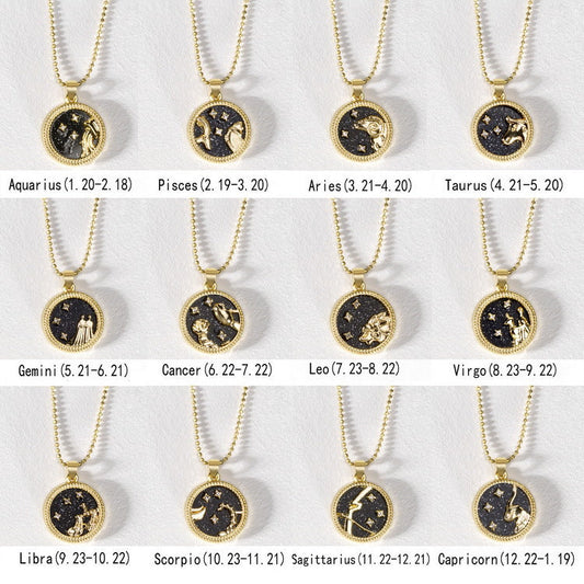 Sweater Golden Day Night Twee Constellations Necklaces – Necklaces