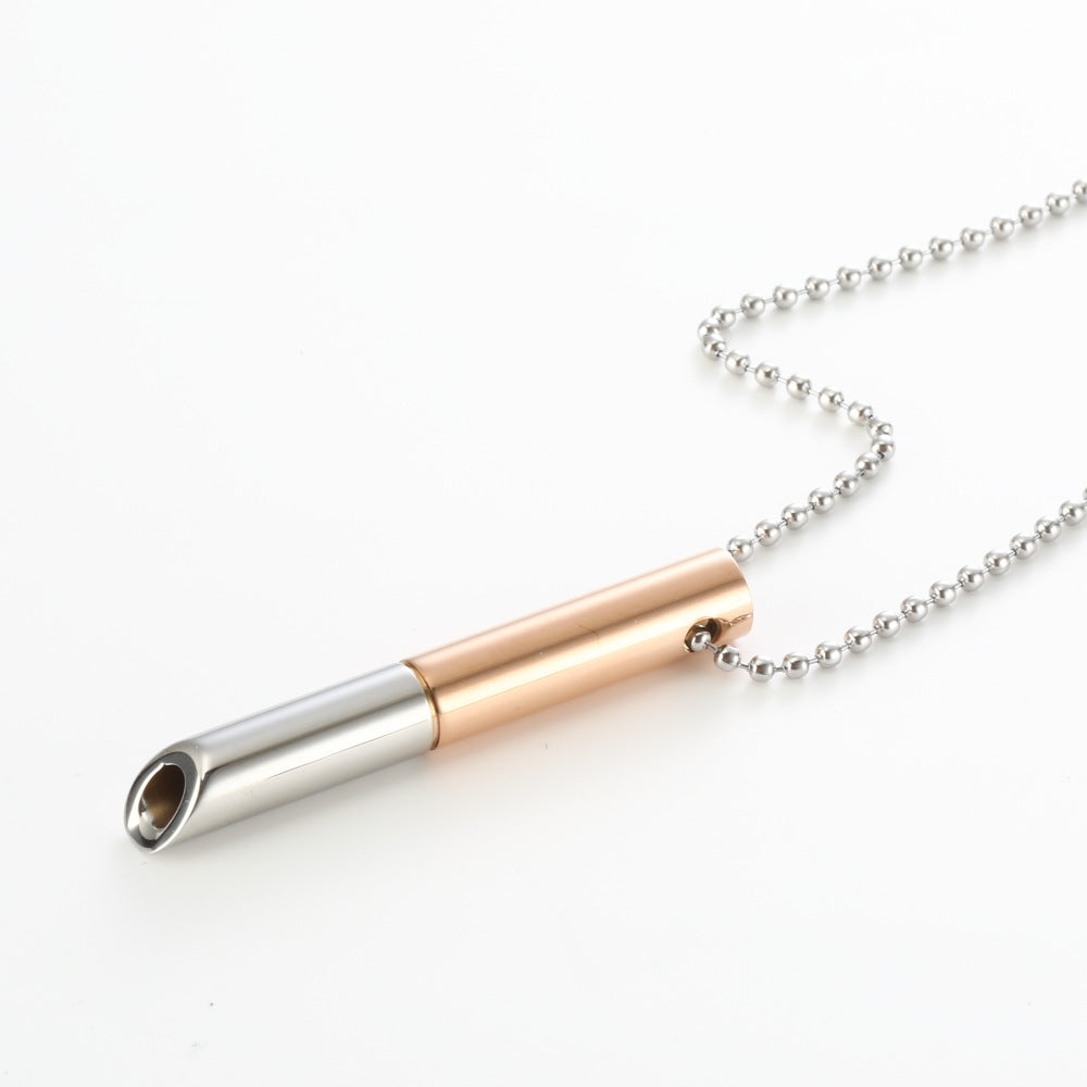 Matching Adjustable Breathing Decompression Ornament Stainless Steel Accessories Necklaces