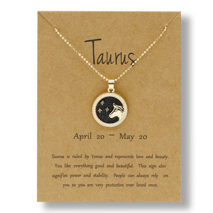 Sweater Golden Day Night Twee Constellations Necklaces