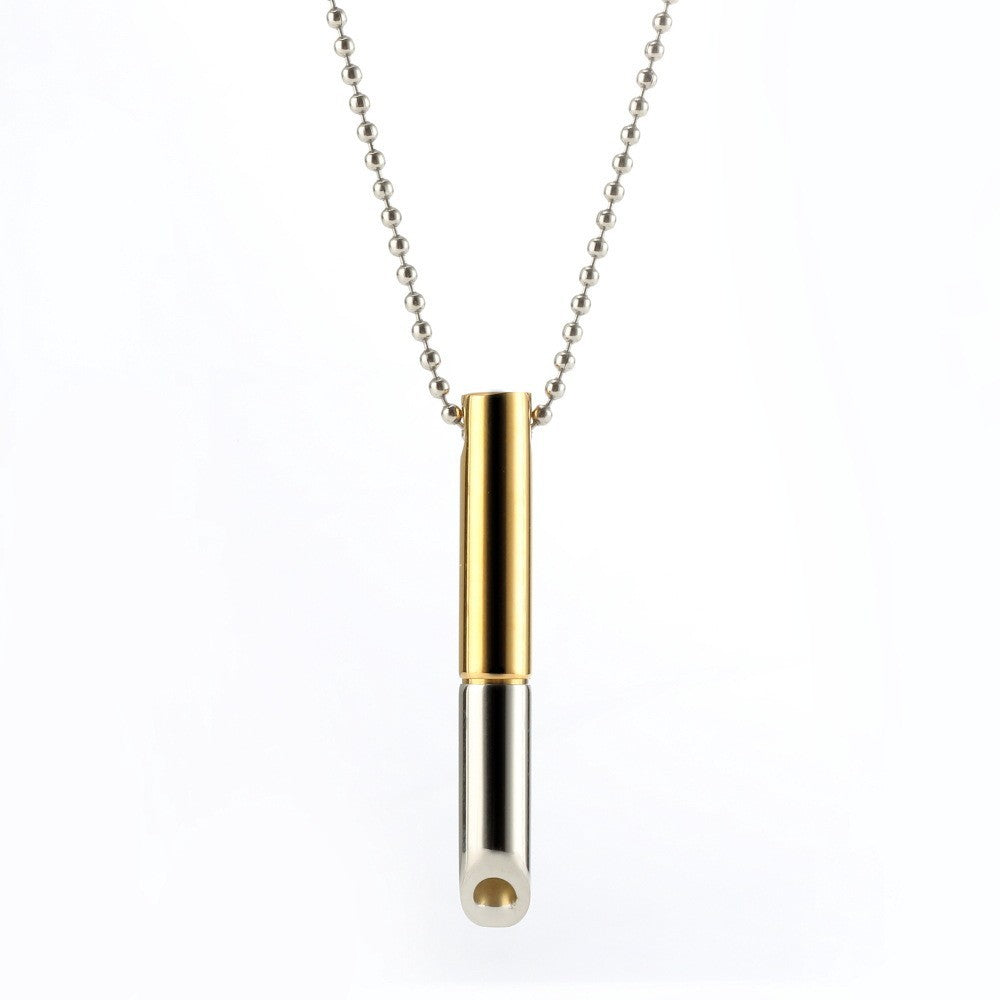 Matching Adjustable Breathing Decompression Ornament Stainless Steel Accessories Necklaces