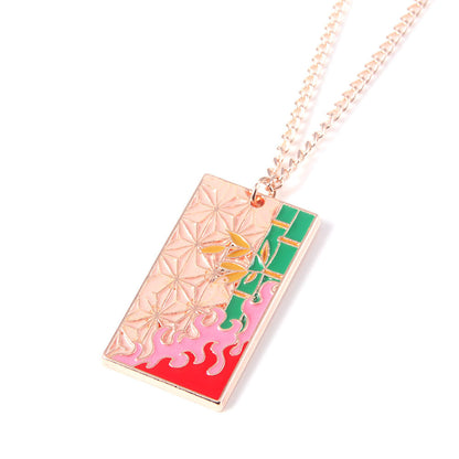 Anime Peripheral No Ghost Killing Team Necklaces