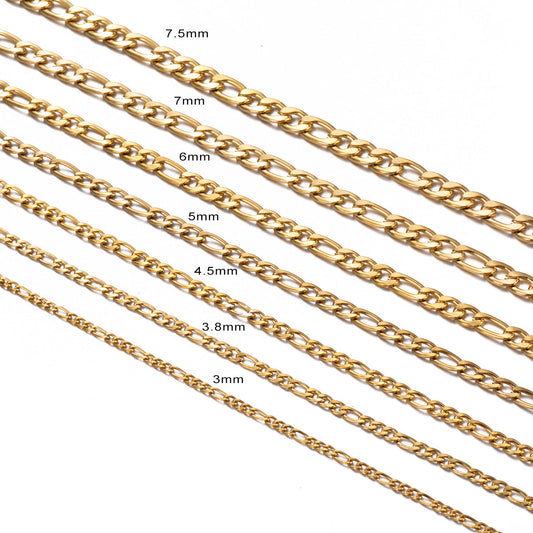 Women's & Men's Hop Gold Stainless Steel Accessory Chain Necklaces – Necklaces