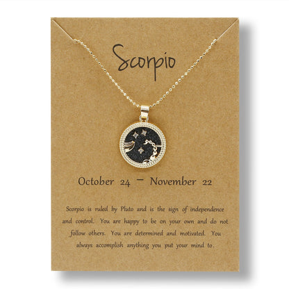 Sweater Golden Day Night Twee Constellations Necklaces