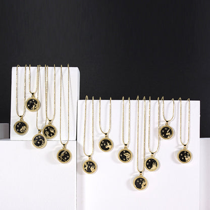 Sweater Golden Day Night Twee Constellations Necklaces