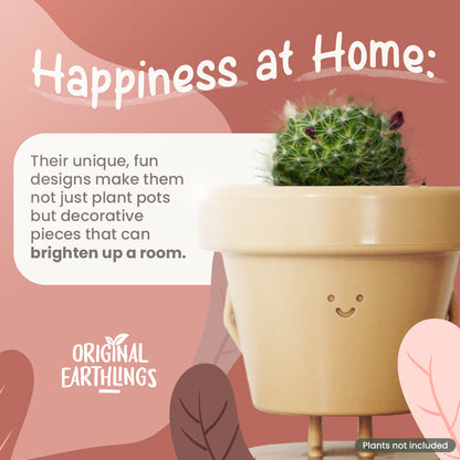 Charlie: Standing Plant Pot –