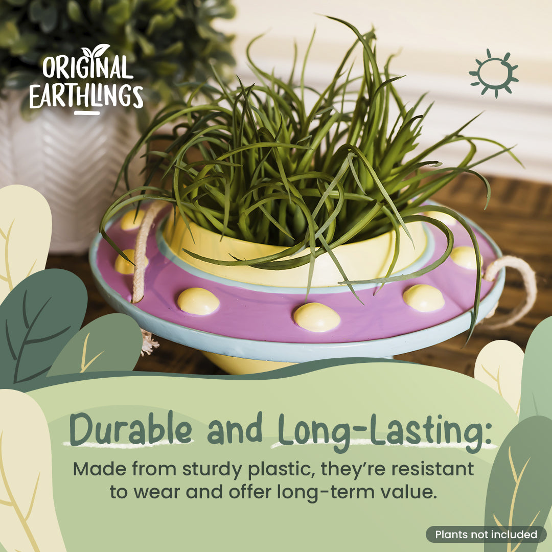 Rosie: UFO Hanging Plant Pot –