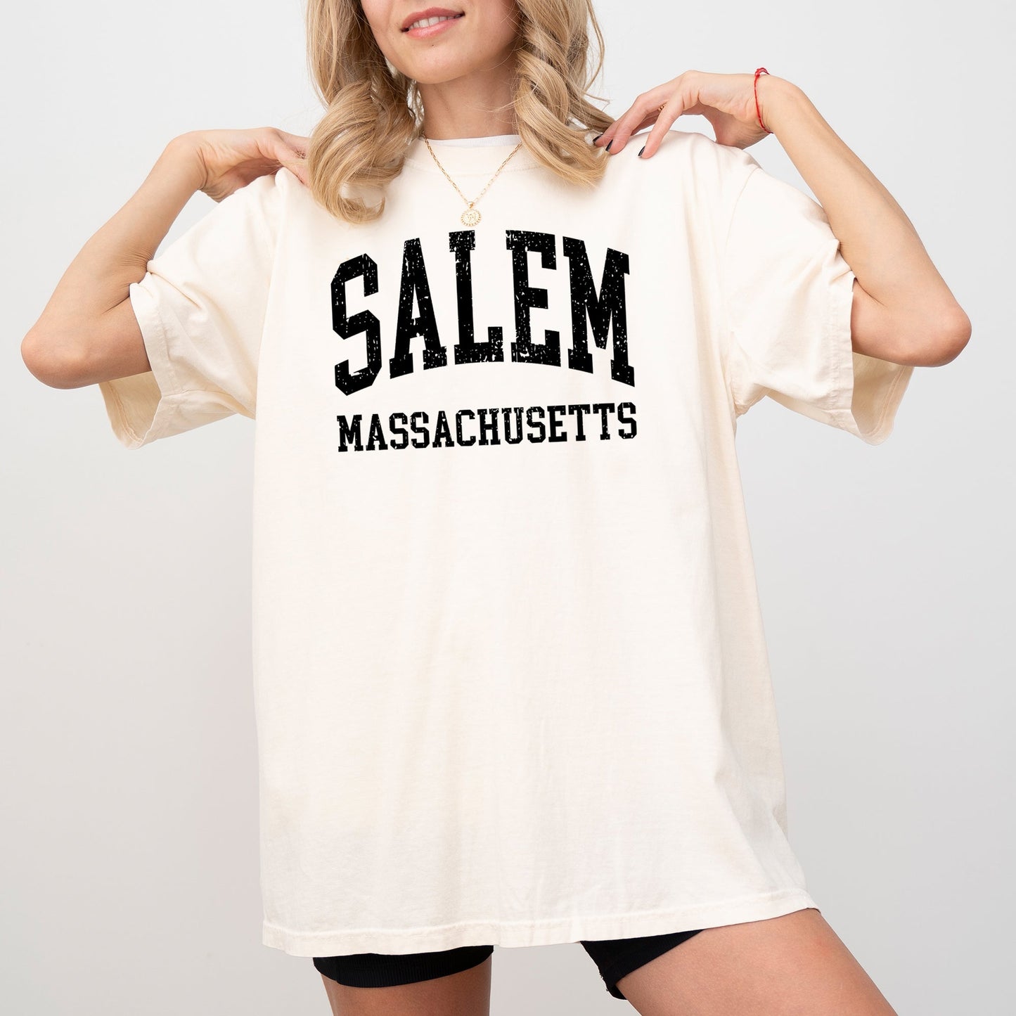 Salem Massachusetts T-Shirt – Comfort Colors Witch City Graphic Tee